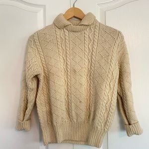 Vintage collared fisherman sweater